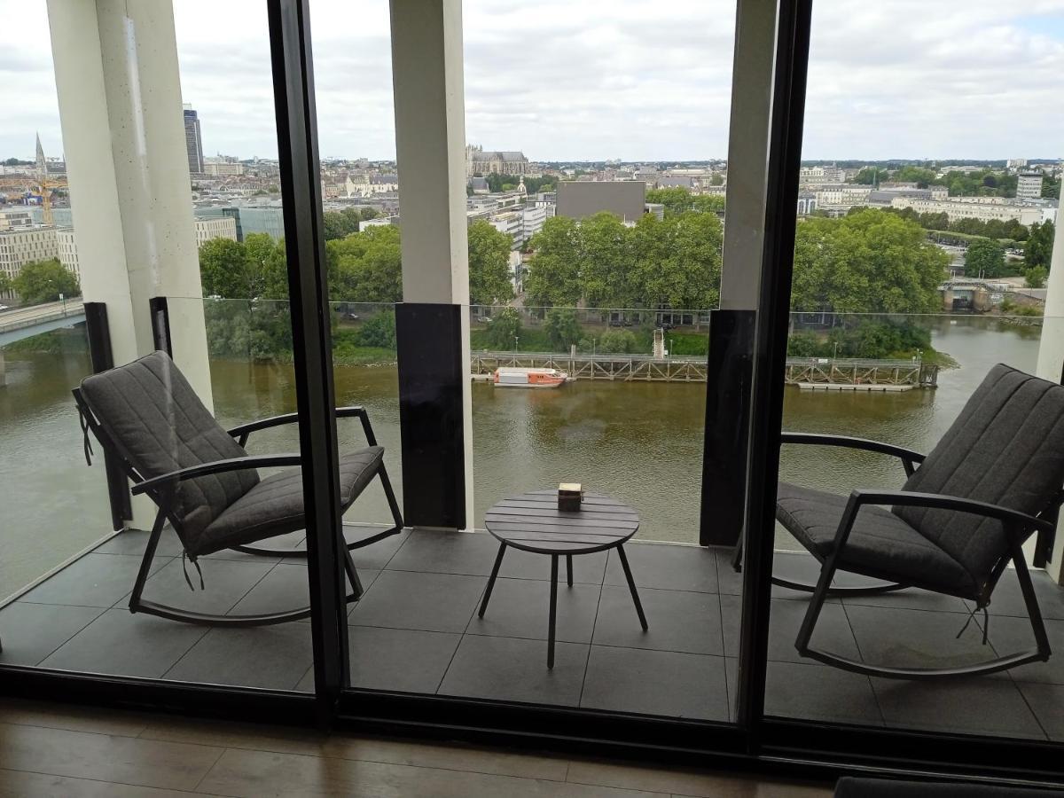 Appartement Standing Vue Panoramique Sur Nantes Exterior foto