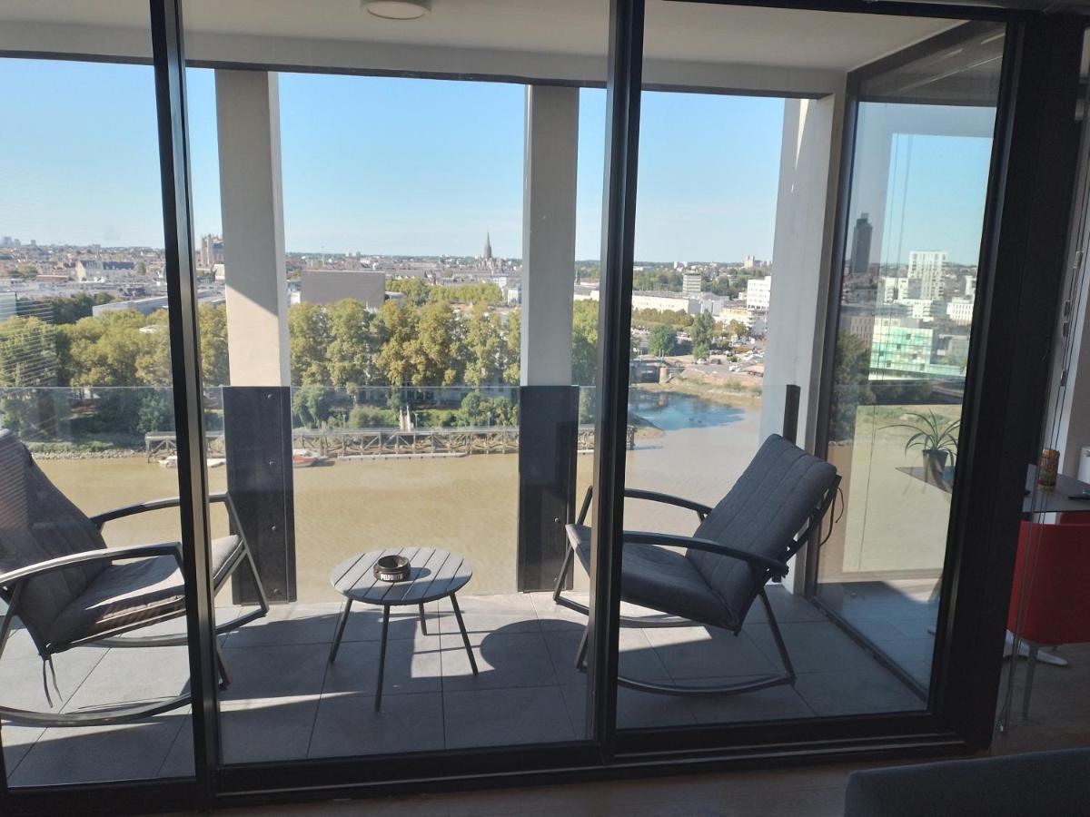 Appartement Standing Vue Panoramique Sur Nantes Exterior foto